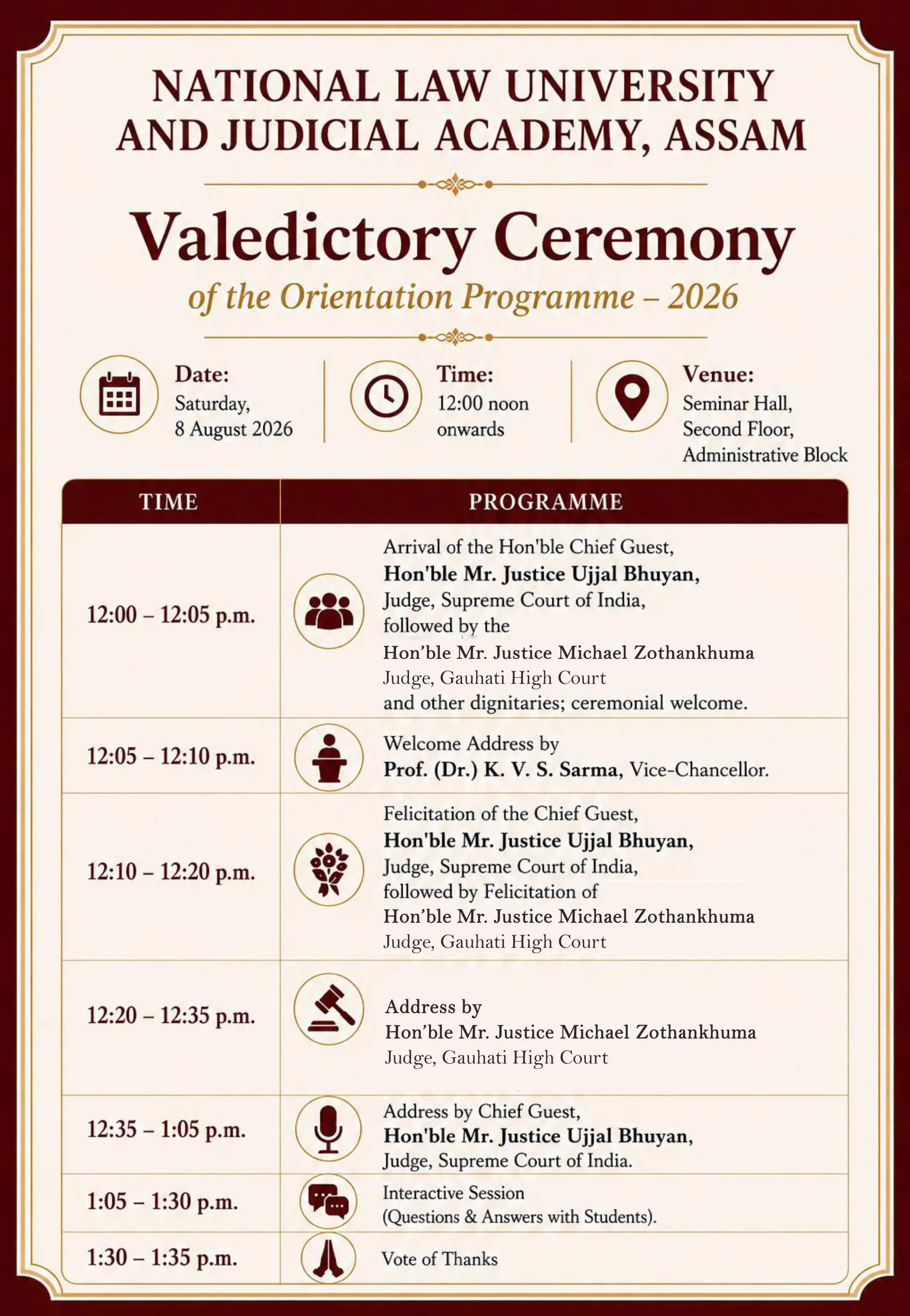 NLUJA upcoming event